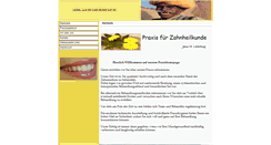 Desktop Screenshot of praxisluehring.de