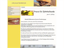 Tablet Screenshot of praxisluehring.de